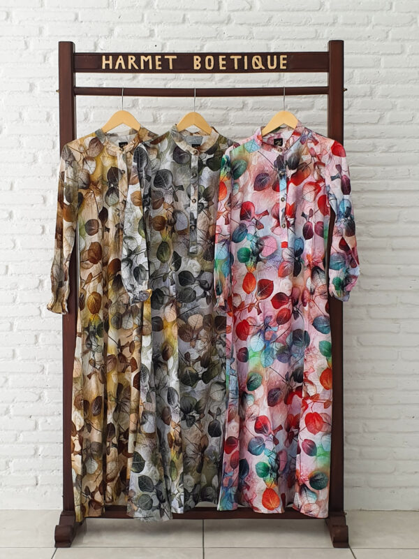 Dress Panjang Lengan Panjang