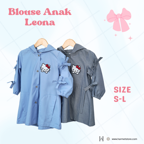 Blouse Anak Leona Trendy Sporty - Gambar 2
