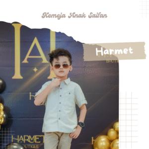 Kemeja Anak Saifan Fashion Bahan Katun Berkualitas