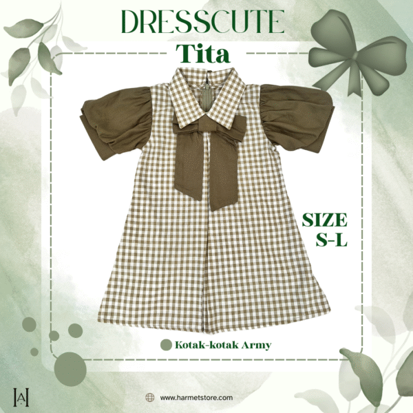 Dresscute Anak Tita Motif Lucu dan Elegan Cantik - Gambar 2