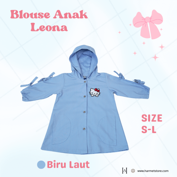 Blouse Anak Leona Trendy Sporty - Gambar 3