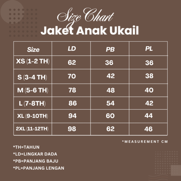 Jaket Anak Ukail Unik dan Trendy - Gambar 7