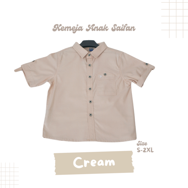 Kemeja Anak Saifan Fashion Bahan Katun Berkualitas - Gambar 9