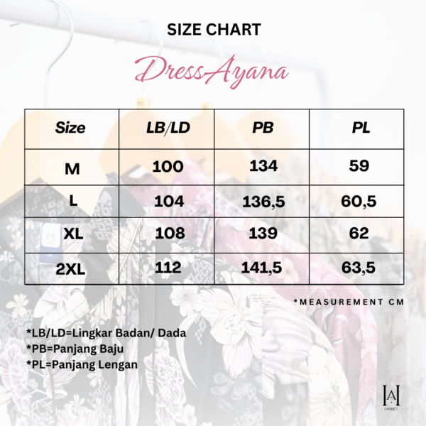 Dress Ayana Elegan Motif Bunga Bahan Silk Berkualitas Gamis Muslim Wanita - Gambar 10