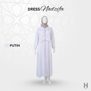 Dress Nadzifa Elegan Cantik dengan Bahan Berkualitas