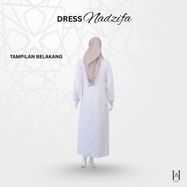 Dress Nadzifa Elegan Cantik dengan Bahan Berkualitas - Gambar 2