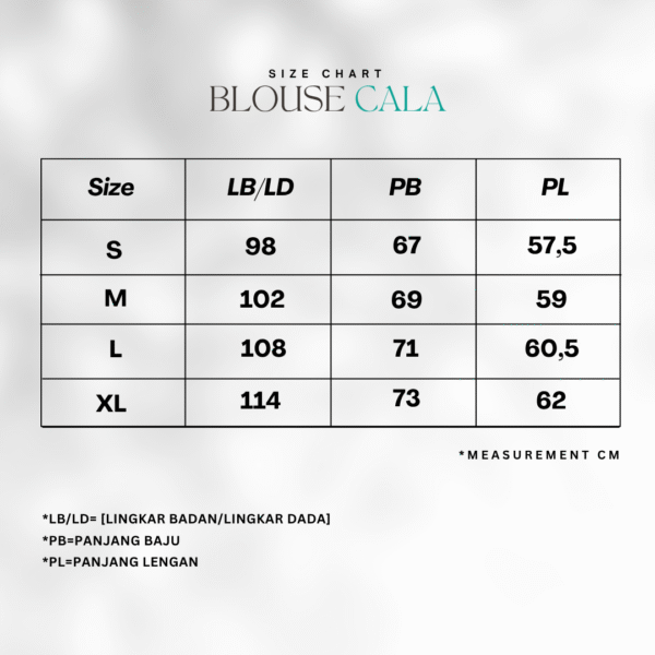 Blouse Ruffle Katun Premium Adem Lembut Cala - Gambar 4