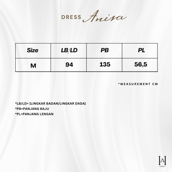Dress Anisa Motif Unik Cantik dengan bahan berkualitas - Gambar 7