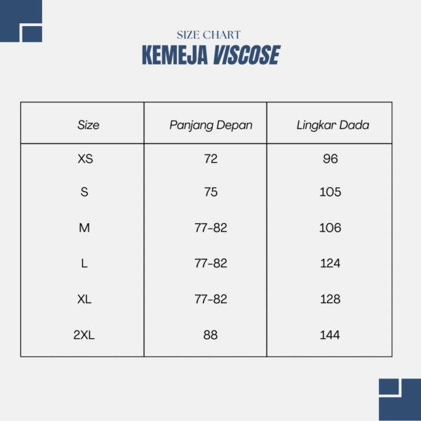 Kemeja Cowok Pendek Viscose Semi Linen Premium Casual Ekspor - Gambar 6