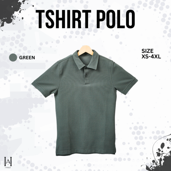 Kaos Polo Texture Premium Export Lengan Pendek - Gambar 6