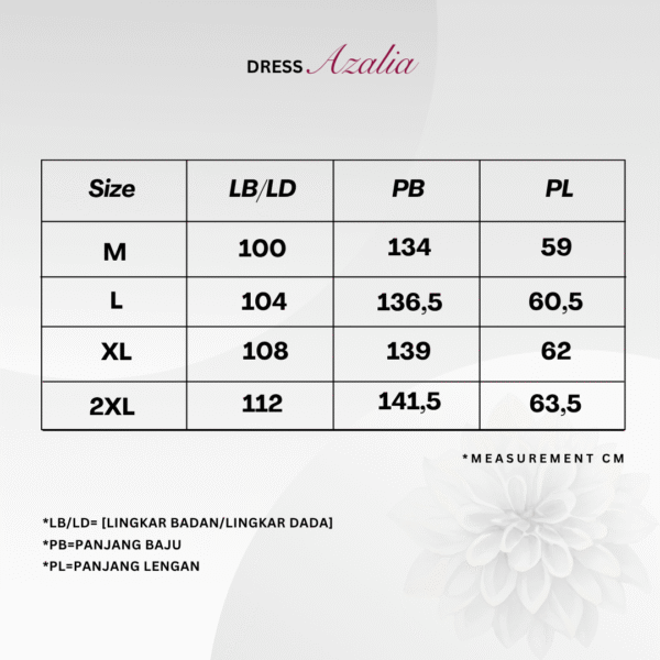 Azalia Gamis Dress Premium Mewah Bahan MosCrepe Tidak Panas Motif Etnik Semi Batik Flowly & Adem - Gambar 7