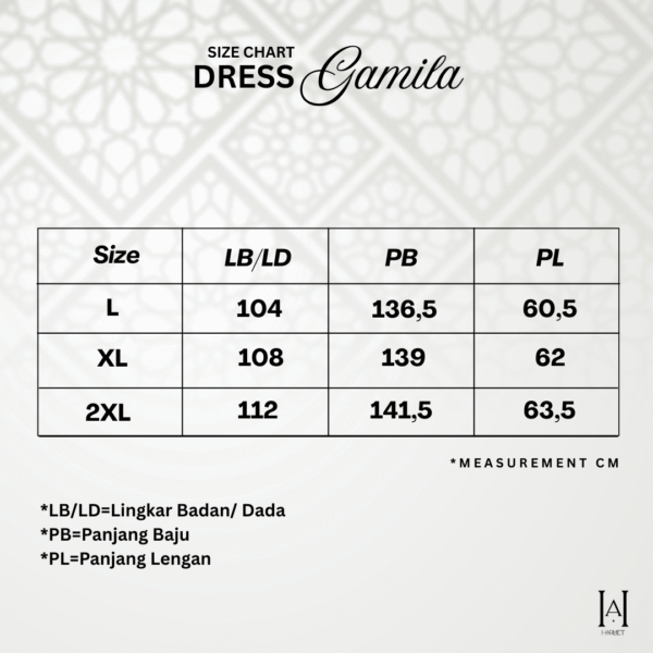 Dress Gamila Mewah Cantik bahan berkualitas - Gambar 7
