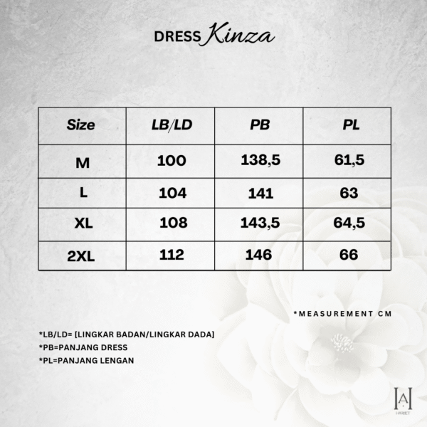 Dress Kinza Simple Elegan dengan Bahan Linen Premium - Gambar 9