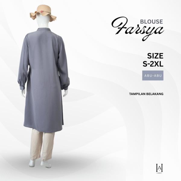 Tunik Wolpeach Premium Farsya Loose Elegan Adem Busui - Gambar 3