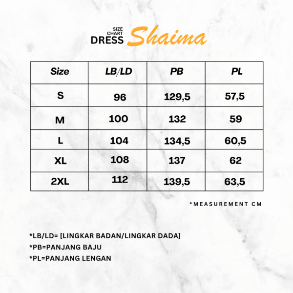 Gamis Dress Slim Shaima Muslimah Bahan Shakila Katun Premium Adem Lembut Bordir Bunga - Gambar 8
