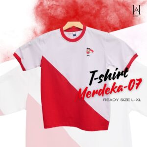 KAOS MERAH PUTIH AGUSTUSAN PREMIUM 07 LENGAN PENDEK LIMITED EDITION