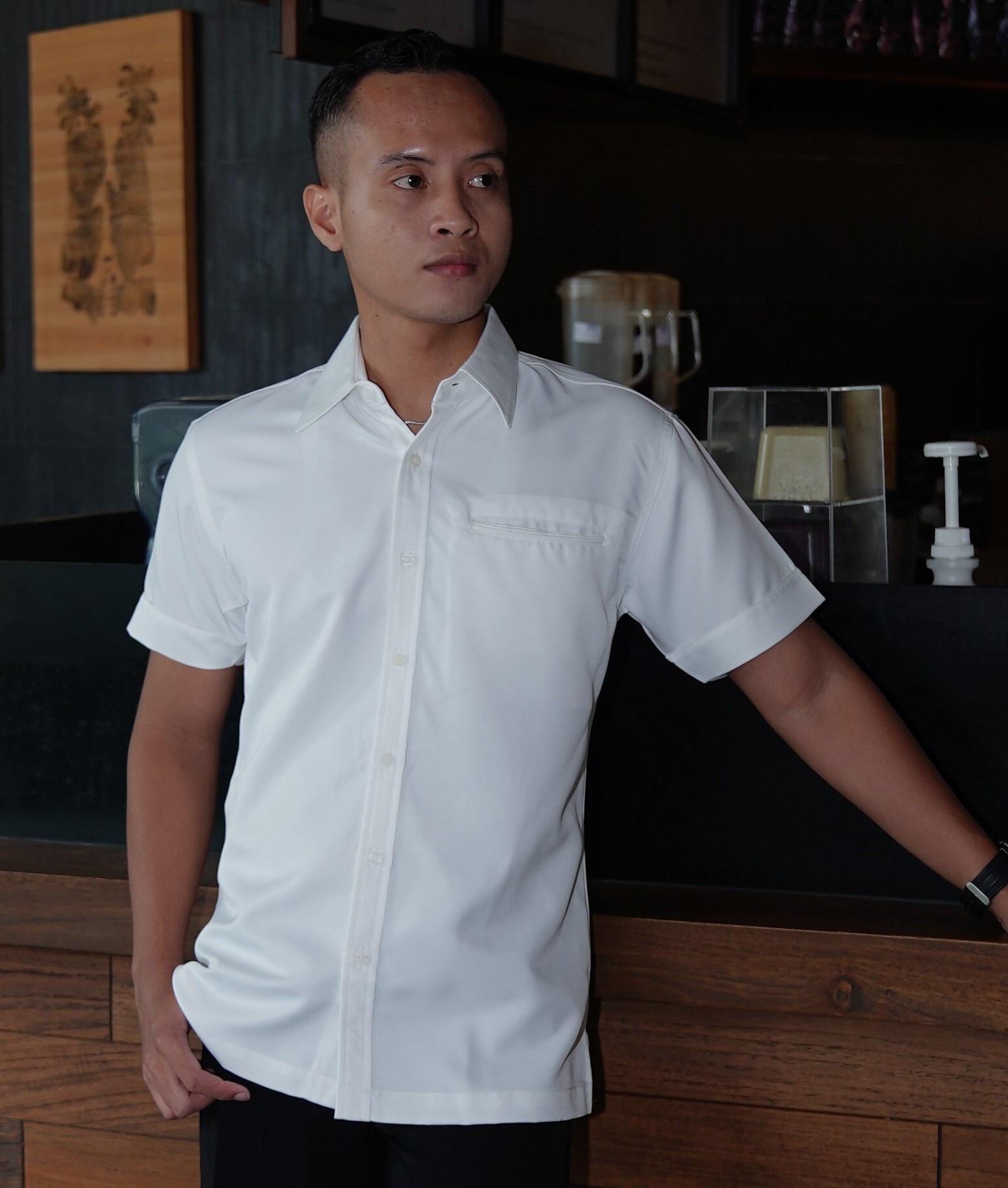 Kemeja Pria Raffi TRIQULS Premium High Quality Slimfit Bahan Katun Shakila