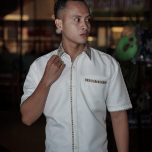 Kemeja Luxury Stylish Elegan Motif Kotak