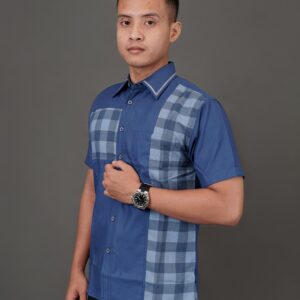 Kemeja Pria Sakha Premium High Quality Slimfit Bahan Katun FLOWY